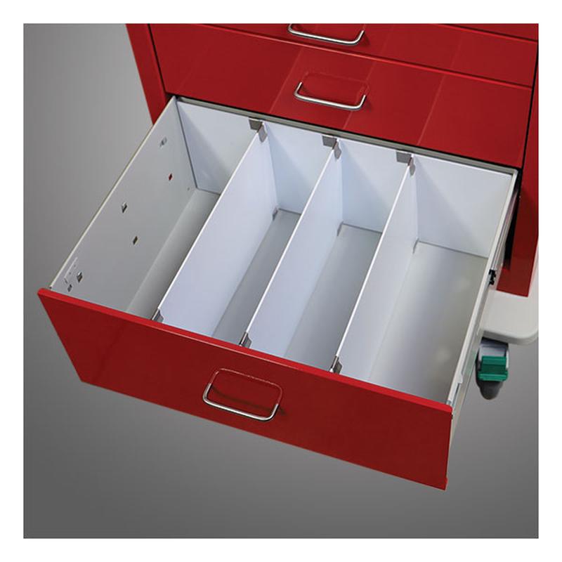Waterloo Front to back dividers for 6\" Drawer for Steel Unicarts, DIV-UC6