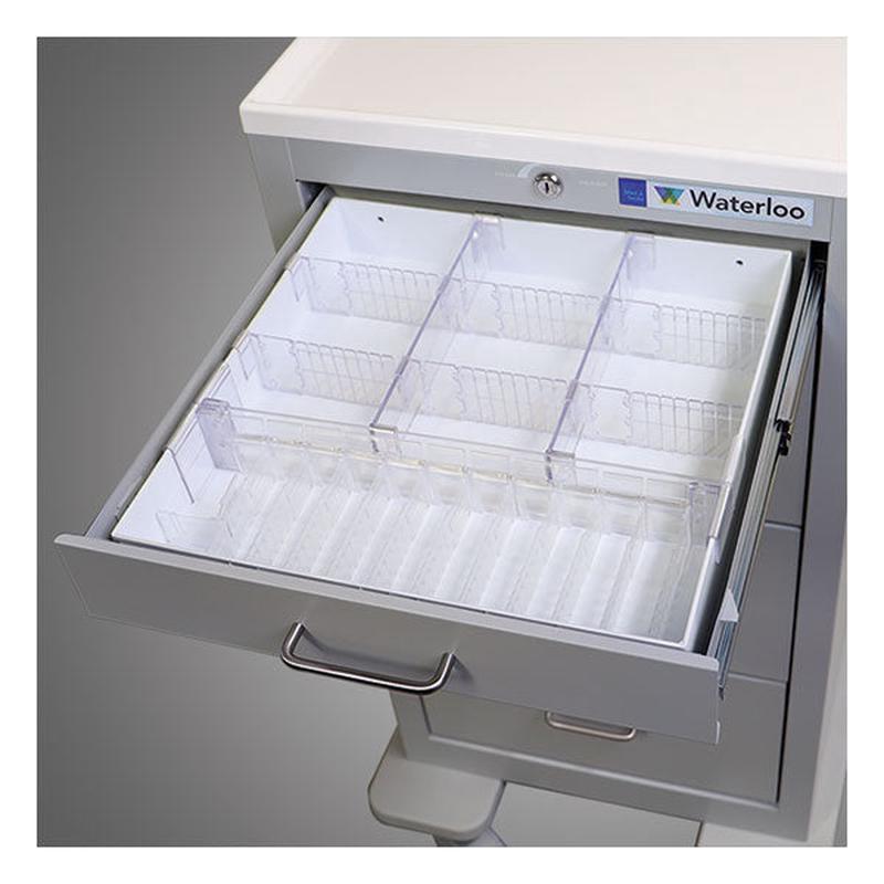 Waterloo Junior Cart Ampule Holder Divider Tray System, WMT-4