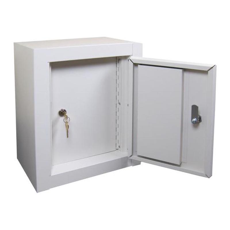 Waterloo Small Narcotics Cabinet, Double Door, Double Lock, 2 adjustable shelves, NCS2
