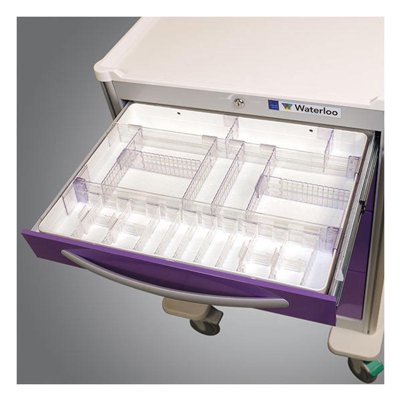 Waterloo Divider Tray for Anesthesia, 2.5\" Tall, DIVTRAY-ANES