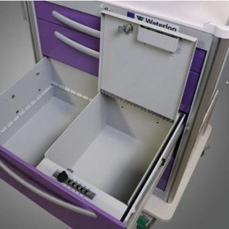 Waterloo 9\" Pushbutton Locking Security Box, SD-9S
