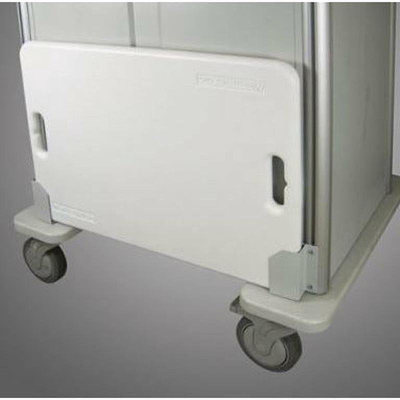 Waterloo Lightweight Cardiac Board Mount for Aluminum Carts, CBB-8