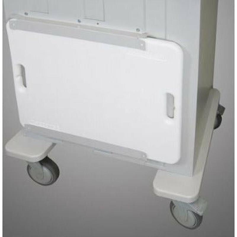 Waterloo Lightweight Backside Cardiac Board Mount for Steel Carts, CBB-6